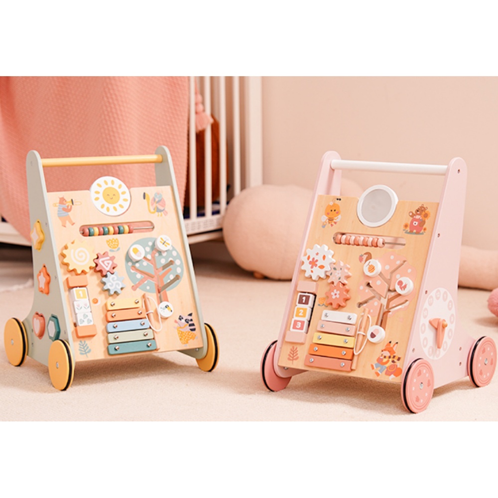 Baby Walker Activity - Robotime Robud – trotteur en bois