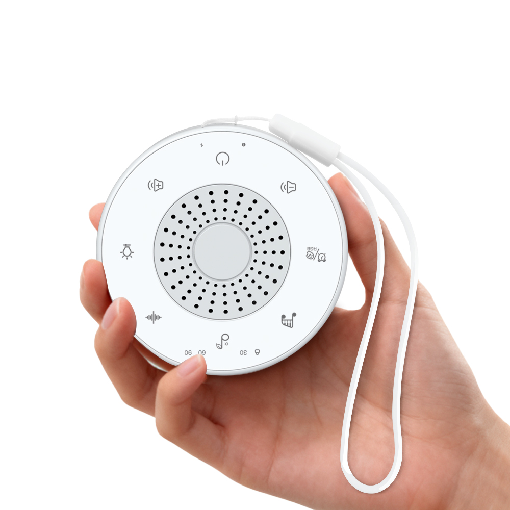White Noise Machine Baby - Moniteur blanc de bébé de minuterie