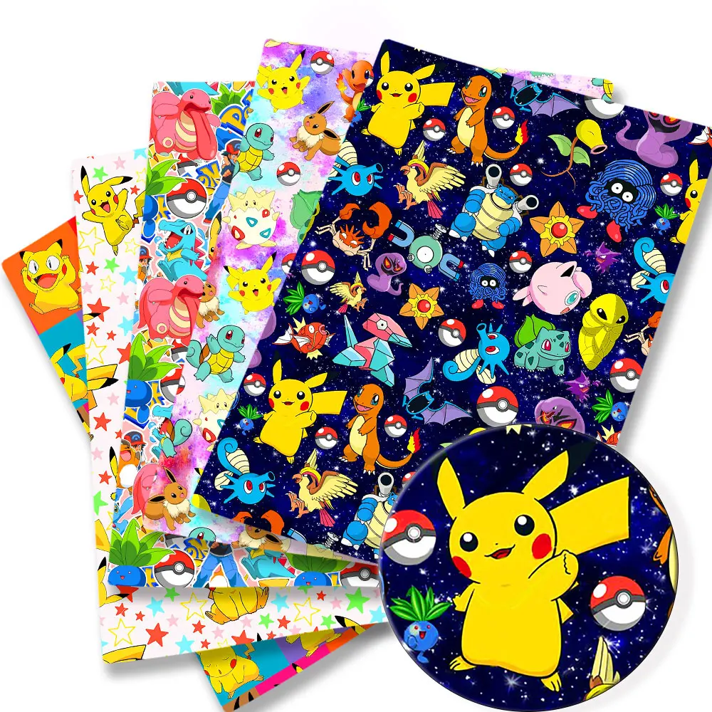 Baby Products In Japan - Tissu de dessin animé Pokemon, 140x50cm,