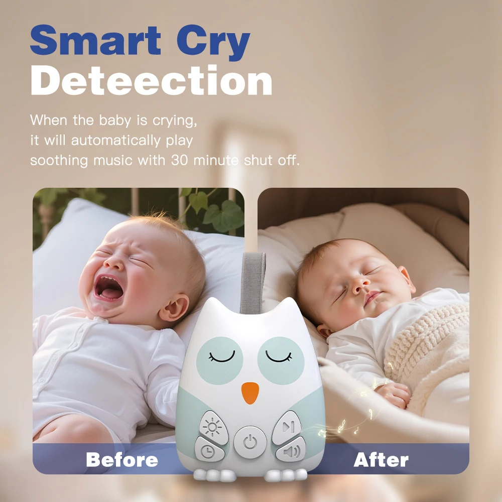 White Noise Machine Baby - Machine à bruit blanc portable pour
