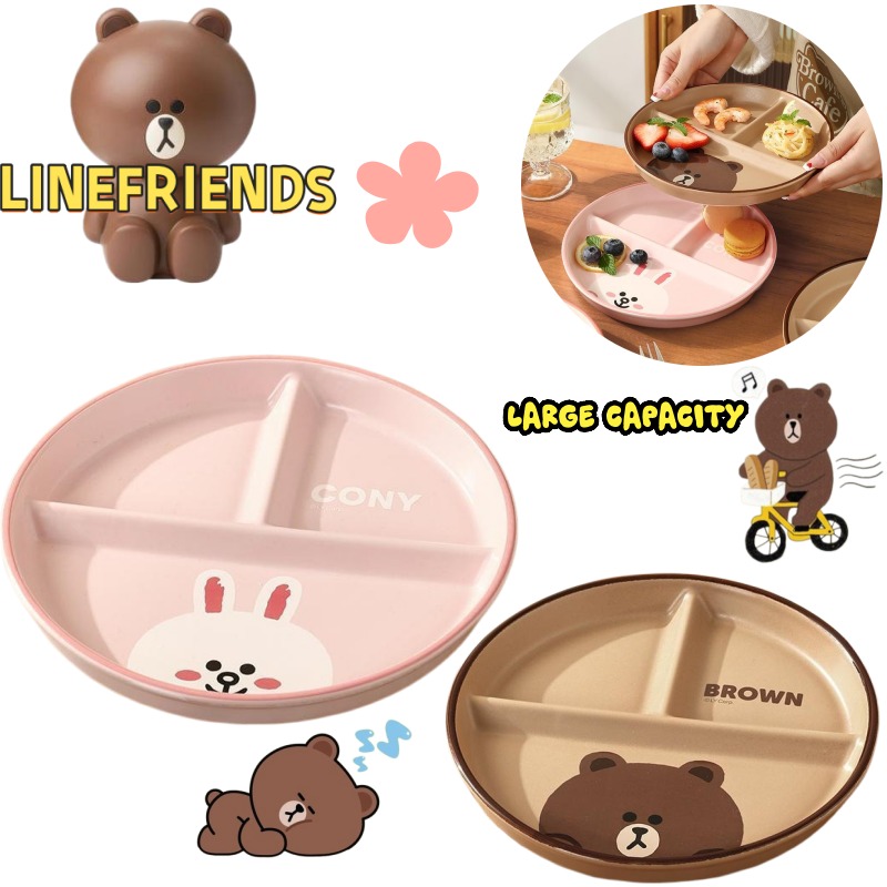 Baby Products Korea - Nouvelle Assiette Créative Ours Brun à