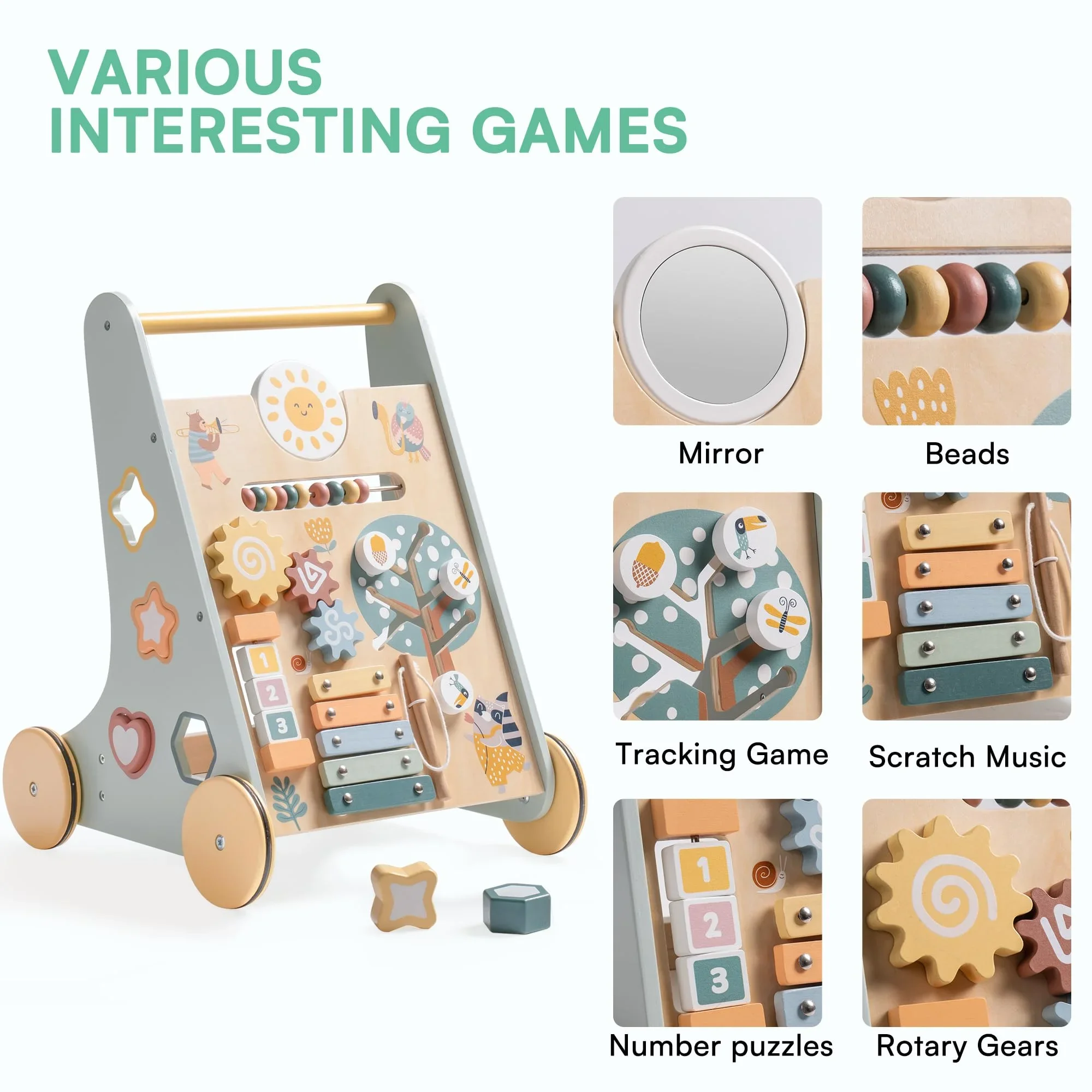 Robotime Robud – trotteur en b - Baby Walker Activity avis et prix