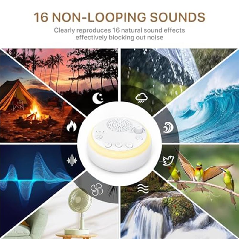 Machine à sons apaisants CYGJ  - White Noise Machine Baby avis et prix