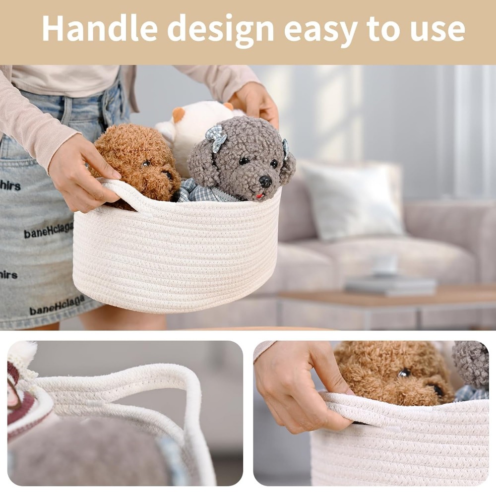 Panier en corde de coton tress - Baby Products Gift Baskets avis et prix