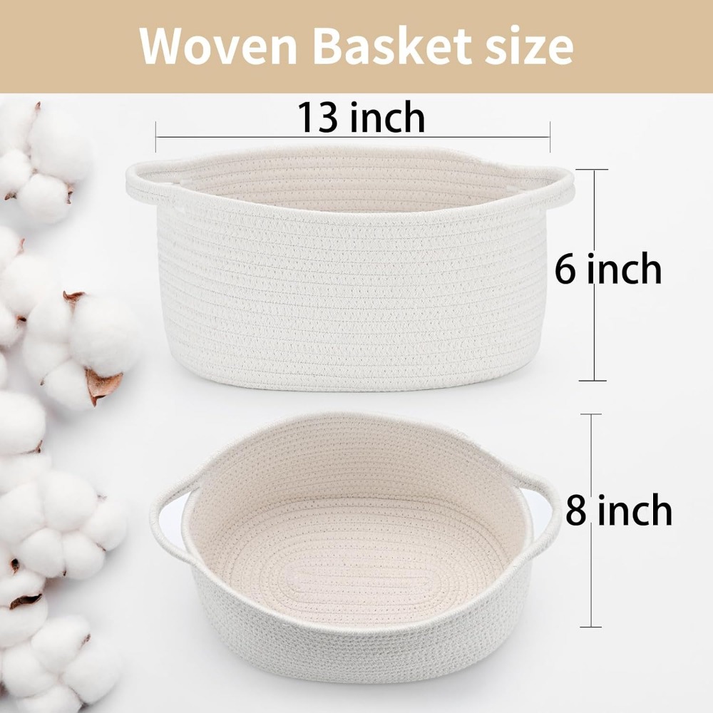 Panier en corde de coton tress - Baby Products Gift Baskets avis et prix