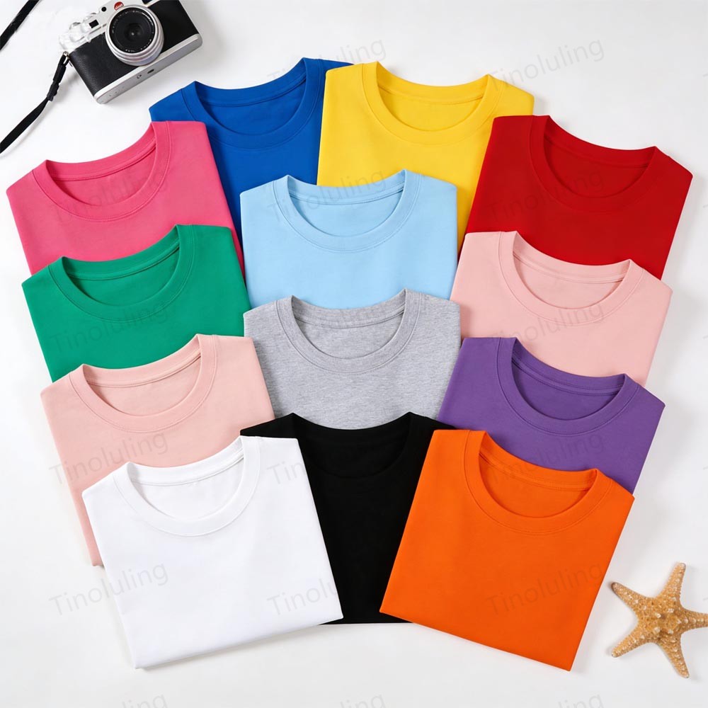 T-shirts en coton uni pour gar - Baby Products Korea avis et prix