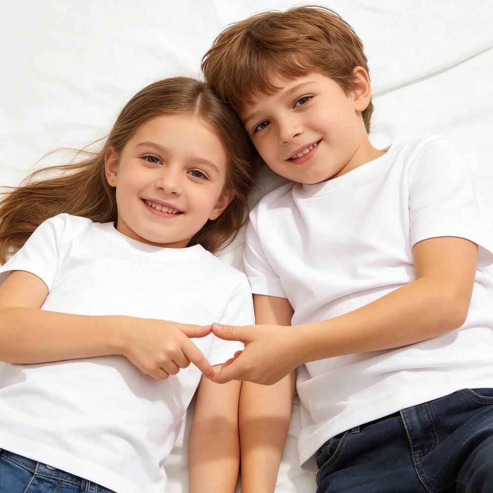 T-shirts en coton uni pour gar - Baby Products Korea avis et prix