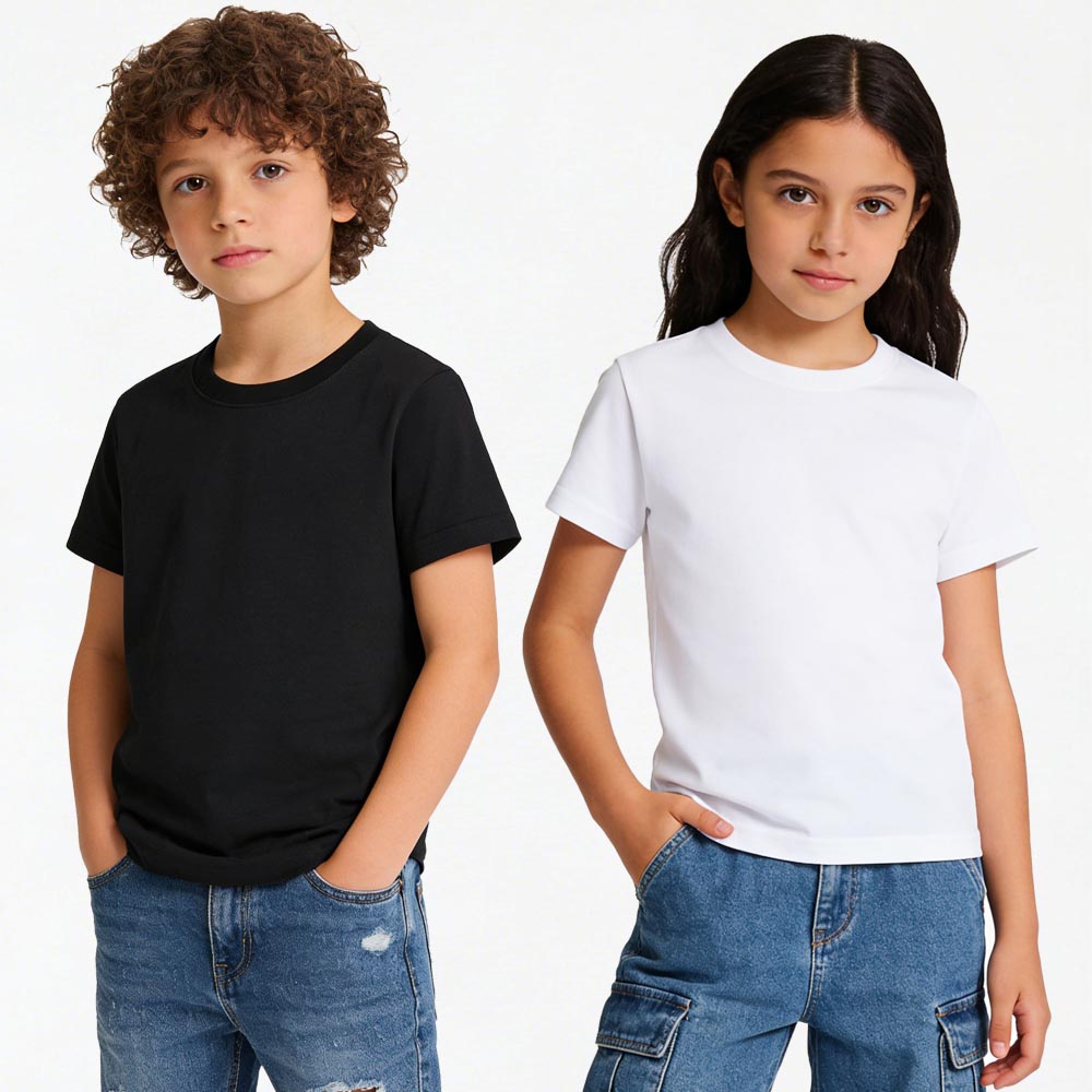T-shirts en coton uni pour gar - Baby Products Korea avis et prix