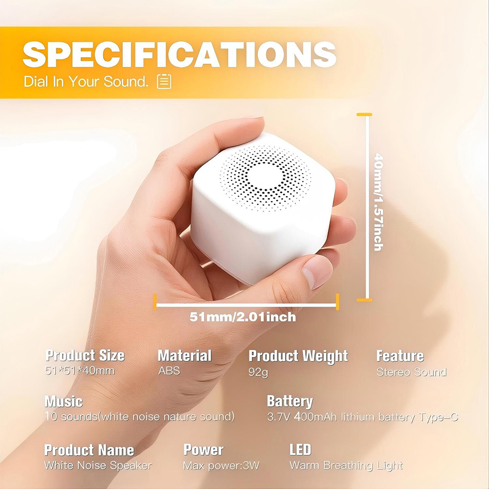 Machine à bruit blanc 10 sons  - White Noise Machine Baby avis et prix